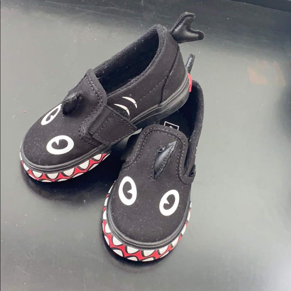 SHARK WEEK toddler Vans